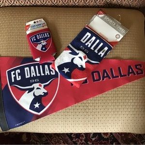 FC Dallas Pennant, coozie, and Sports Towel